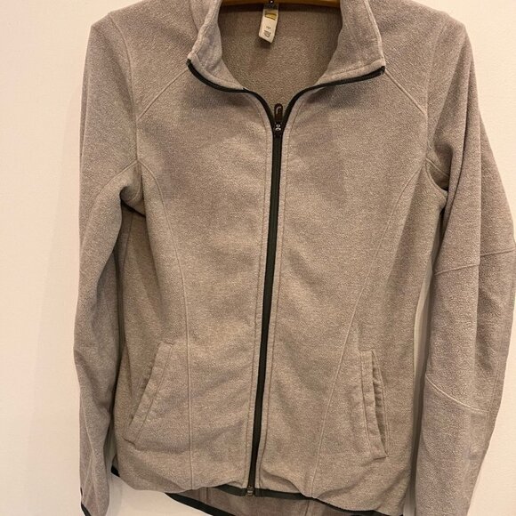 2/40$ LOLE fleece jacket grey size small - Picture 6 of 6